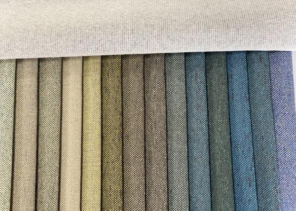Buy cheap free sample polyester upholstery sofa linen fabric Home Textile Furnishing Curtain Carpet Sofa Cover YARN DYED from wholesalers