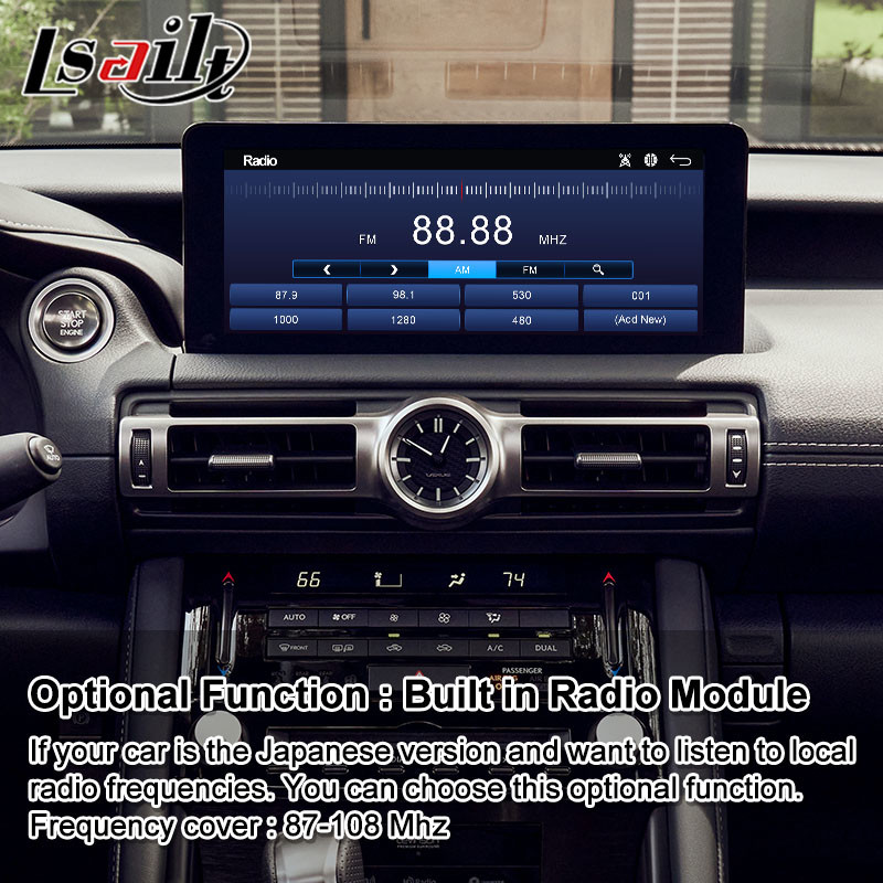 Lsailt Android Carplay Video Interface for Lexus IS IS300 IS350 IS300h IS500 2020-2023