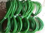 Green Color Endless Polyurethane Round Timing Belts , O Ring Drive Belts