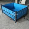 Buy cheap Steel Pallet Storage Cage Work Bin Steel Pallet Wire Mesh Container Storage Cage from wholesalers