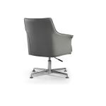 PU Leather Reclining Executive Office Chair Knee Tilt Chair