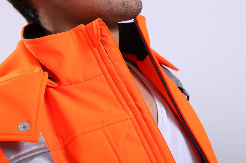 HIVIS Cold Weather Workwear 290gsm Outshell Hi Vis Winter Jacket