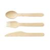 Buy cheap Disposable Bidegradable Wooden Knife Fork Spoon Birch Wood 16cm For Party from wholesalers