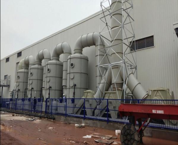 Buy cheap Dust Removal Spray Tower Washing Tower Scrubber Saving Energy Consumption from wholesalers