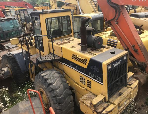 Buy cheap Original Japan Made Komatsu 18ton Wa420 Construction Used Wheel Loader in Good Condition for Sale, Used Komatsu Front Wheel Loader Wa380-6, Wa450, from wholesalers