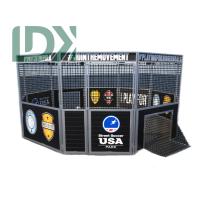 Buy cheap Customized Logo  Soccer Field Mini Portable Football Cage With Soft Net product