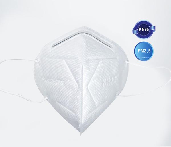 Anti Dust Anti fog 95% High Efficiency Filtration KN95 Disposable Face Mask for