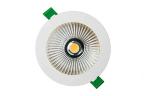 1688 Lumen 26W Bridgelux COB LED Down Light 200 - 240VAC With 50°