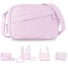 Buy cheap Water Resistant Crossbody Bag For Women Multi Position Fanny Pack Mini Belt Bag from wholesalers