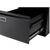 Buy cheap Black Roller Metal Home Office Furniture 2 Drawers File Cabinet from wholesalers