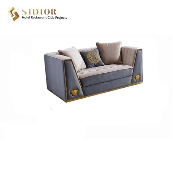 Buy cheap Custom Living Room 3 Seater Leather Couch Sofa ISO9001 Certificate from wholesalers