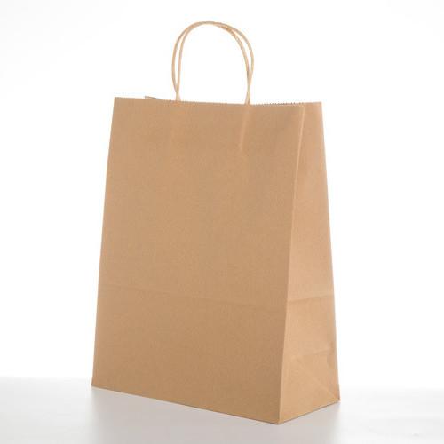 Buy cheap Eco Recycle Take Away Paper Bags With Handles Custom Logo Printed from wholesalers