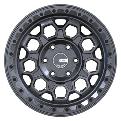 Buy cheap Monoblock Deep Dish Forged Wheels 18 Inch Custom Black Rims For Trucks SUVs from wholesalers