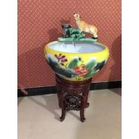 Buy cheap Aquariums Accessories Lotus Pattern CCC Koi Fish bowl product