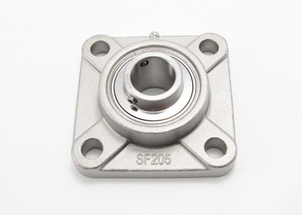 Buy cheap Flange Mounted Stainless Steel Pillow Block Relubricatable 4 Holes Bearing Housing SUCFX05 from wholesalers