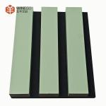 Decorative And Functional Wood Slat Acoustic Panels For Restaurant Decoration