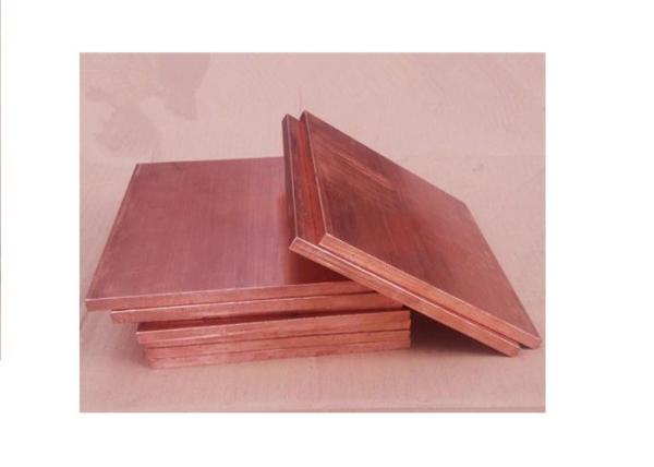 Buy cheap Recycled Brushed Copper Sheet TU2 C10100 C1011 Cu-OF 0.2-120mm Copper Coated Sheet from wholesalers