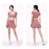 Buy cheap Custom Pleated Womens Tennis Skirt high Elastic Girls Sportswear from wholesalers