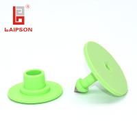 Buy cheap Round Metal Head Livestock Tracking Tags 32*24mm Thermoplastic Polyurethane product