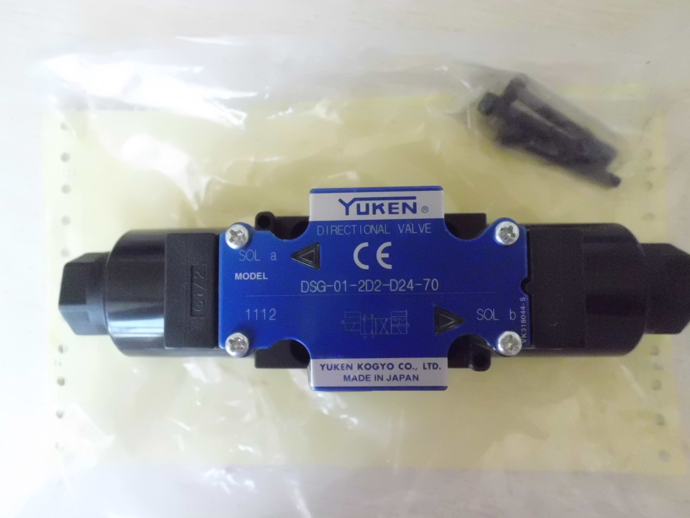 DSG-01-3C11-D24-N1-50 YUKEN Electromagnetic Hydraulic Valve DSG-01-3C10-D24-N1-50