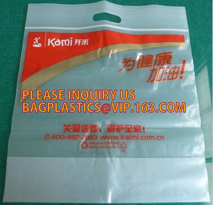 High Quality Two Track Transparent Vacuum Plastic PE Zipper for package bag, separable plastic open end double track zip