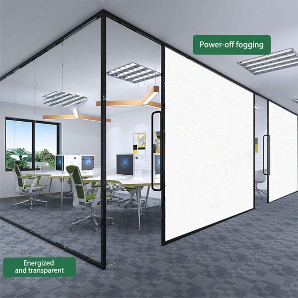 Buy cheap Switchable Pdlc Smart Glass Electronic Glass Partitions For Shopping Malls from wholesalers
