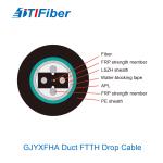 GJYXFHS GJYXFHA Dute FTTH Drop Cable 2 / 4 / 6 / 8 / 12 Cores Bow Type