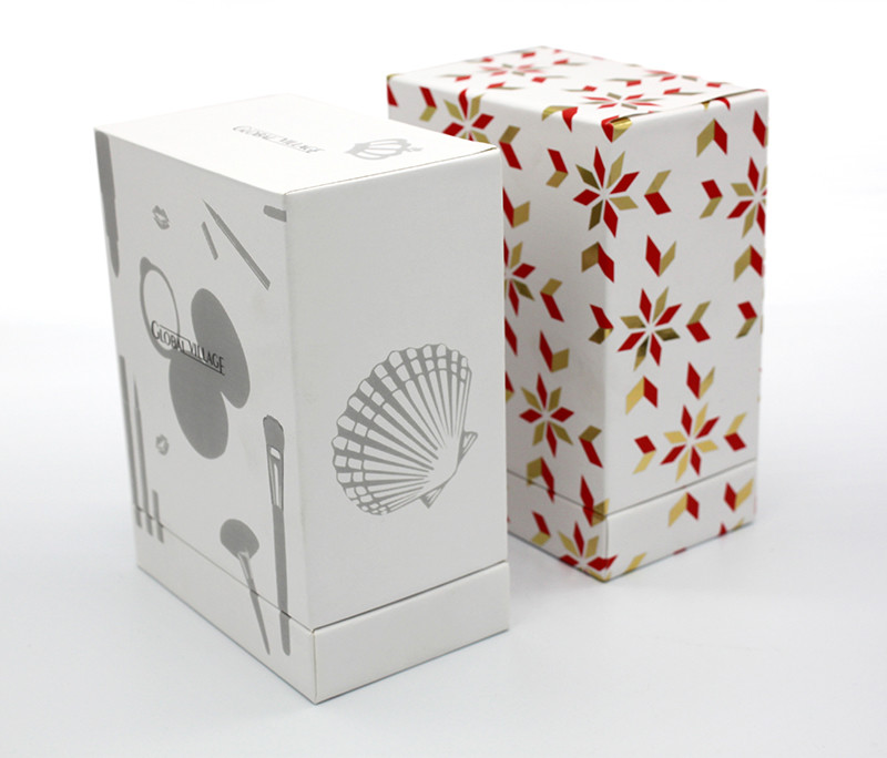 Empty Custom Makeup Packaging Cmyk Printing Cosmetics Paper Box
