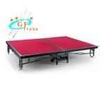 Buy cheap 2m Portable Stage Platform , Aluminum Outdoor Concert Stage from wholesalers