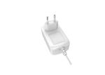 100 - 240VAC Wall Mount Power Supply 18W 12V 1.5A AC White / Black