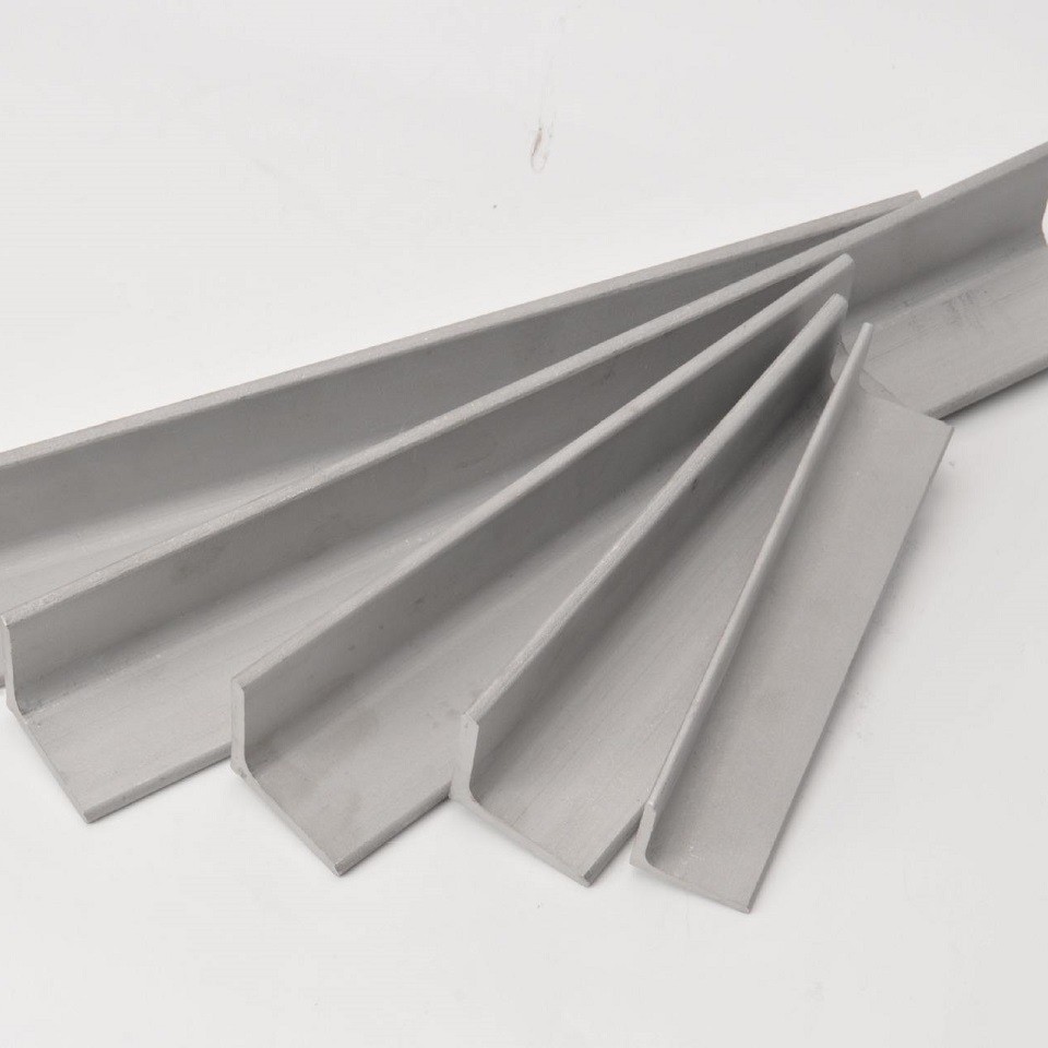 Stainless Steel Angle Bar for Frame Structures Grade 201 304 316L SS Angle / Steel Angle Bar