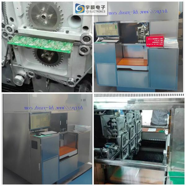 Buy cheap SS V schnitten PWB-Führungs-Schneidemaschine, automatische Rückzugsplatte from wholesalers