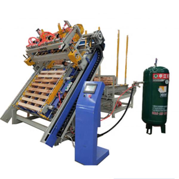 Buy cheap Automatic Pallet Nailer With 4 Nail Guns Wood Pallet Nailing Machine from wholesalers