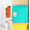 Buy cheap Green Plastic Gym Lockers Safety Changing Room Lockers For Public Place from wholesalers