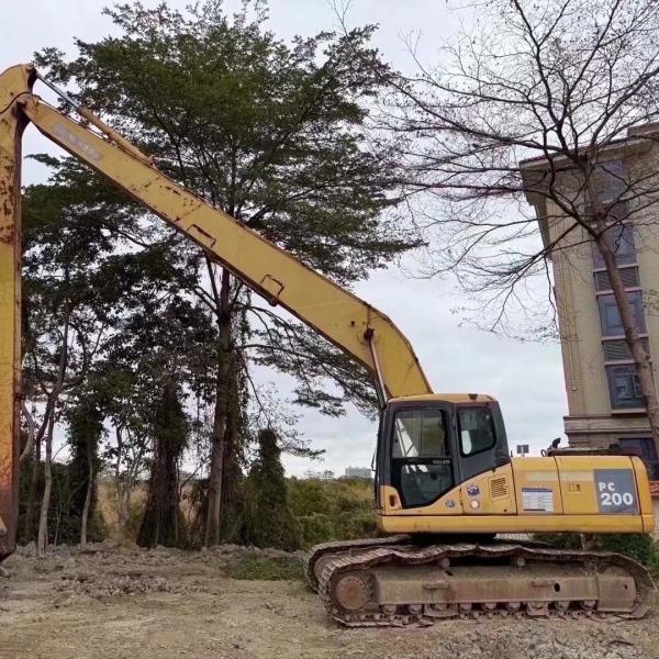 Buy cheap Used Komatsu PC200-7 Excavator With 18m Long Arm Reliable Heavy Machinery from wholesalers