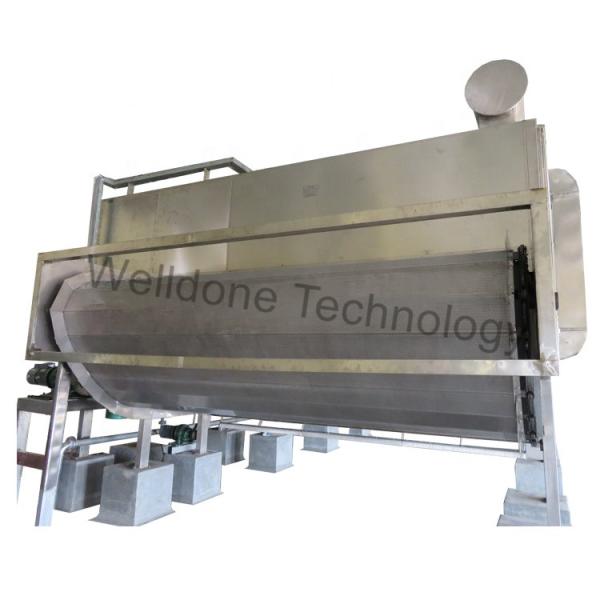 Buy cheap Ventilated 80mm Thickness 3 Layer Continuous Food Grade Belt Dryer from wholesalers