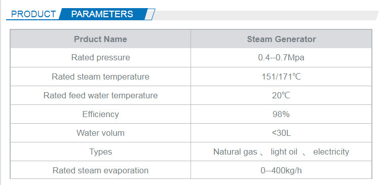 300kg Electric Steam Boiler