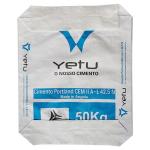 High Strength Woven PP Valve Bags Block Bottom For Putty Gypsum Packaging