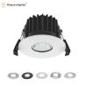 Buy cheap Fireproof Dimmable Fire Rated IC LED Lighting COB Down Light from wholesalers