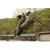 Buy cheap Bronze Great Man Riding Horse Statue Bronze Man & Horse Sculpture from wholesalers