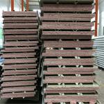 0.326mm corrugated steel sheet TPS sandwich roof panel for building roofing