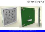 15 Keys Smart Door Access System Rugged Keypad Stainless Steel Outdoor