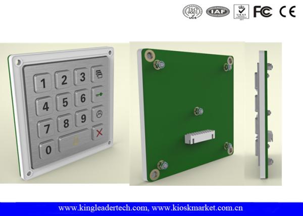 Quality 15 Keys Smart Door Access System Rugged Keypad Stainless Steel Outdoor for sale