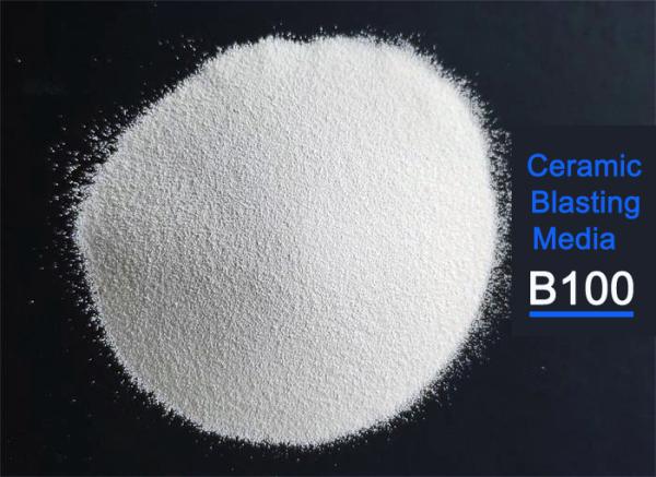 Buy cheap Industrial Ceramic Blasting Media Melting Processing 2.3g/Cm3 Bulk Density from wholesalers