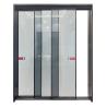 Buy cheap Interior Modern Bathroom Aluminum Frame Sliding Door Glass Pocket System from wholesalers