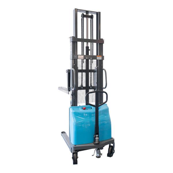 Buy cheap Hydraulic Semi Electric Pallet Stacker Forklift 2tons Manual DC Motor Powered from wholesalers