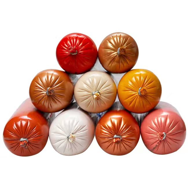 Sausage packaging plastic casing custom brand flexography printing low-cost wholesale