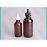 Buy cheap Boston Round Blue / Amber Glass Dropper Bottles With Childproof Droppers from wholesalers