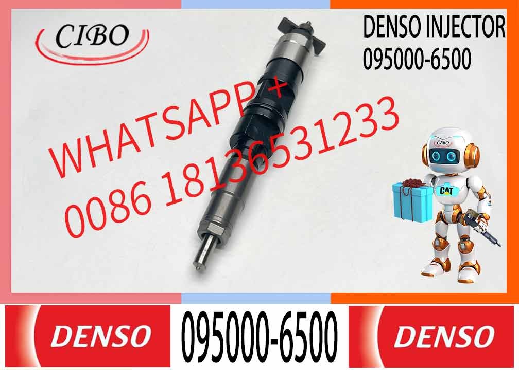 High Quality New Common Rail Injector Diesel Fuel Injector Nozzle Assembly 095000-6500 RE529117