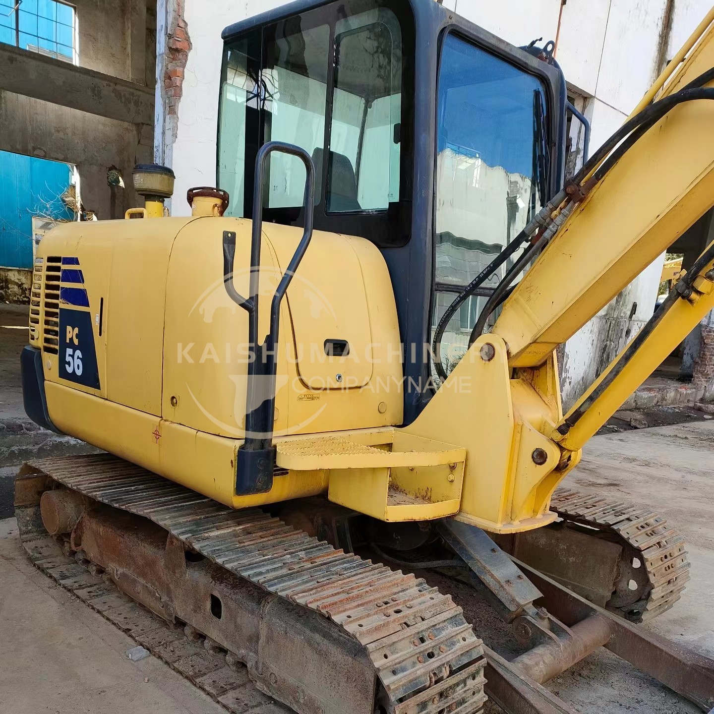 Low Working Hours 2020 Komatsu PC56 Excavator Made in Japan with S4D87E-1 Engine Type